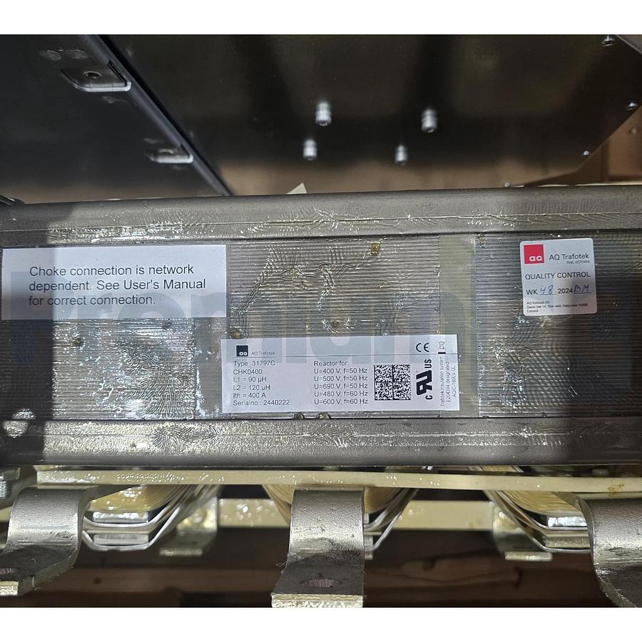 Eaton SPX550A0-4A2N1 SPX9000 Adjustable Frequency Drive VFD 550HP@480V 3Ph NSMP