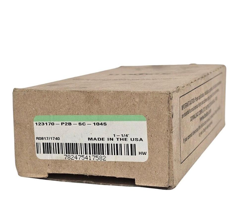 Used NIB DODGE 123170-P2B-SC-104S 2-BOLT PILLOW BLOCK BEARING 123170P2BSC104S 1-1/4''