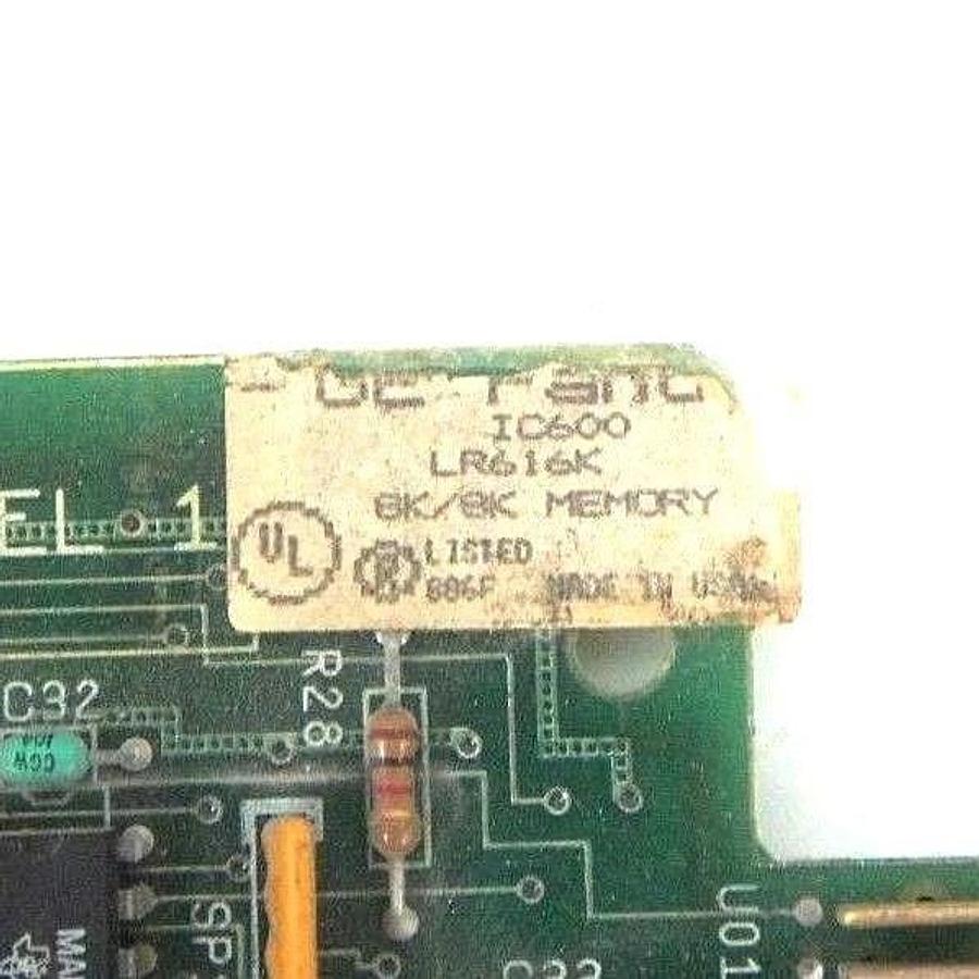 Used GE FANUC IC600LR616K MEMORY MODULE 8K/8K IC600LR616