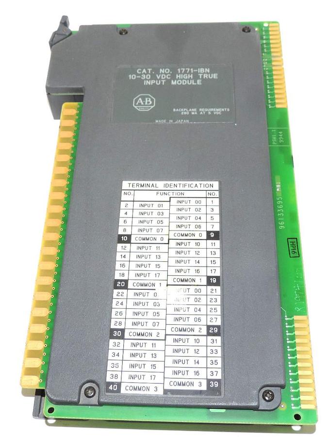 Used ALLEN BRADLEY 1771-IBN HIGH TRUE INPUT MODULE 10-30 VDC, 1771IBN