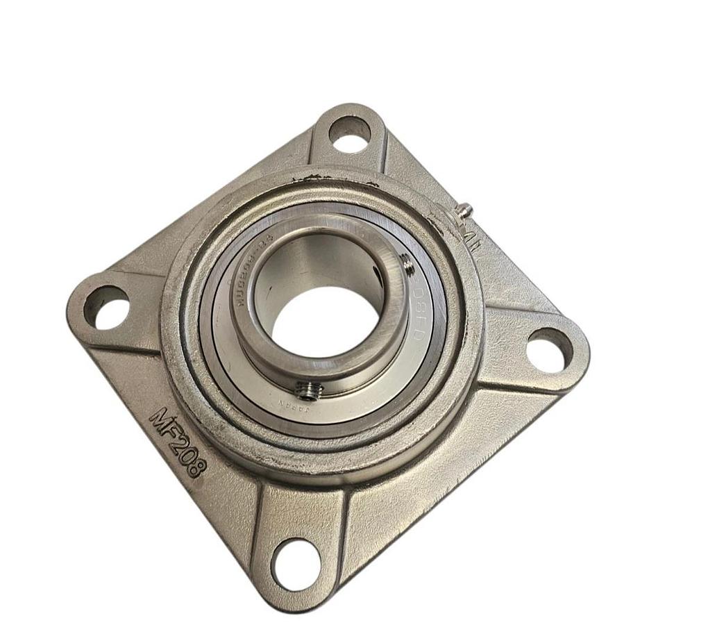 NIB AMI BEARINGS MUCF208-24 FLANGED BEARING STAINLESS 4BOLT 1-1/2IN BORE