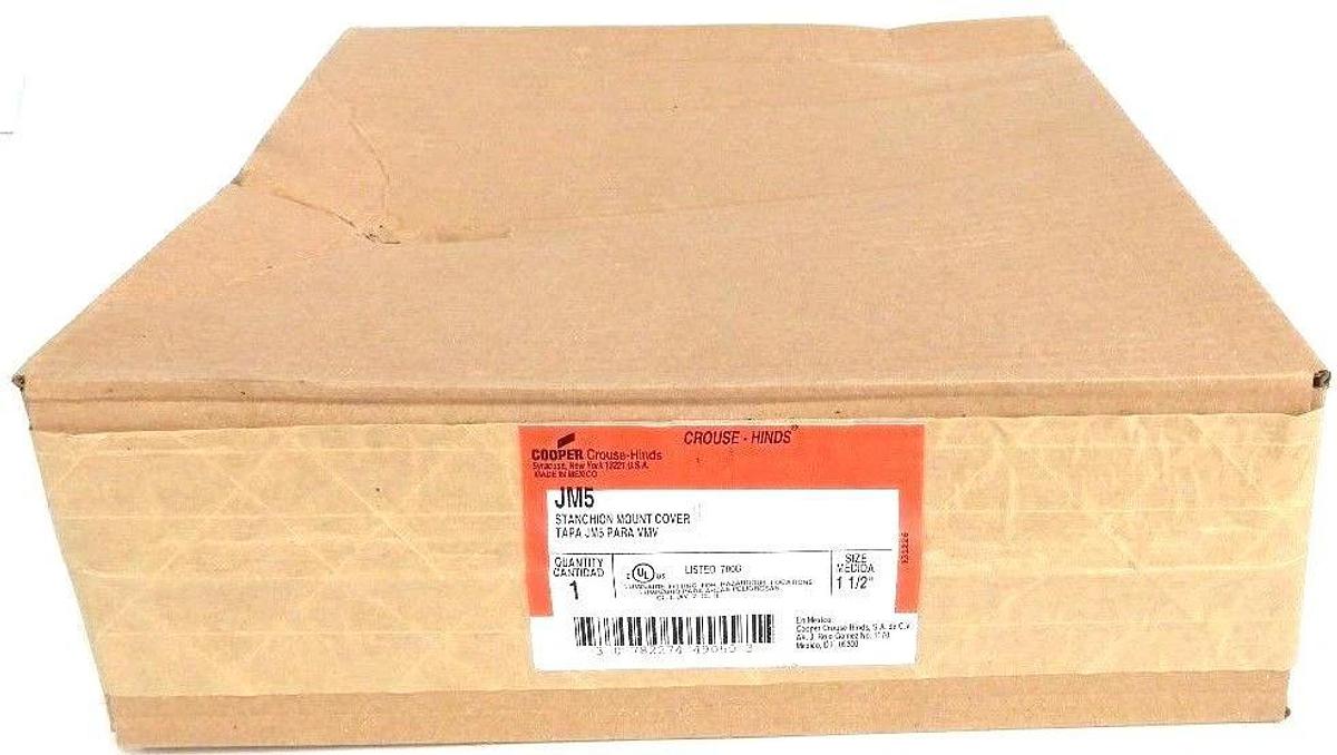 Used NIB COOPER JM5 STANCHION MOUNT COVER 1-1/2" TAPA JM5 PARA VMV