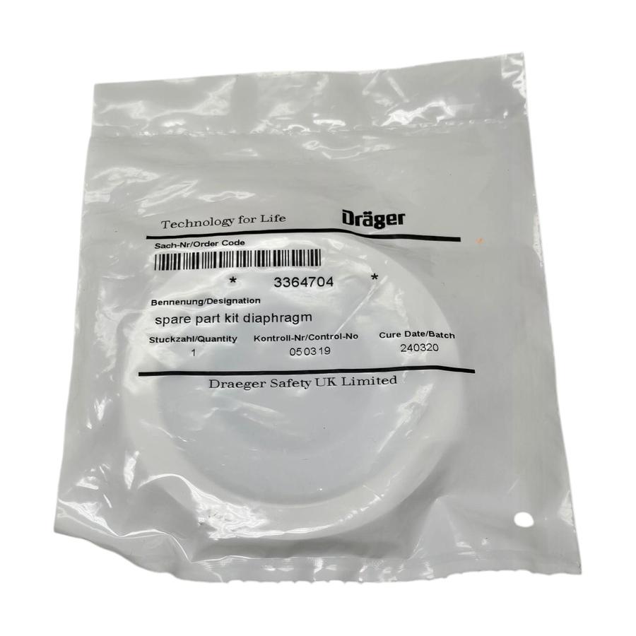 Dräger | Drager 3364704 Spare Part Kit Diaphragm for Breathing Equipment NSFS
