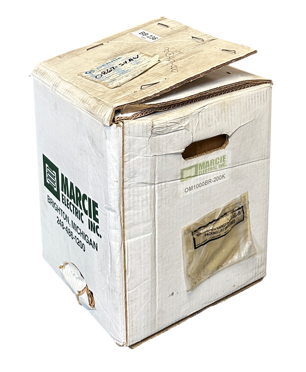 Used MARCIE ELECTRIC OM1000BR-200K / OM1000BR200K TRANSFORMER DISCONNECT 1000VA NSMP
