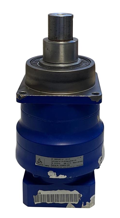 Used WITTENSTEIN SP 100W-MF2-16-1E1-2S / SP100WMF2161E12S PLANETARY GEARBOX 16R USNP