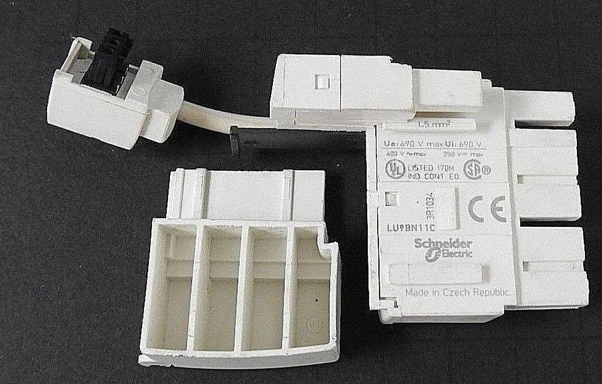 Used SCHNEIDER ELECTRIC LU9BN11C PRE-WIRED CONTROL MODULE - LUB/LUS