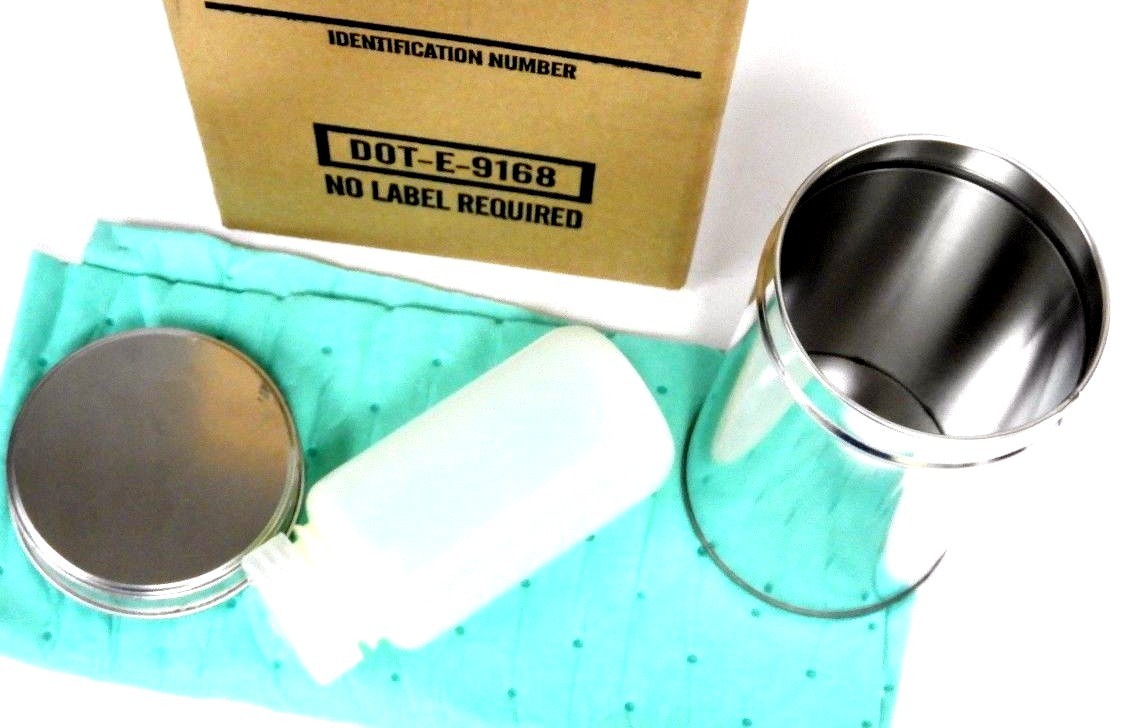 Used NIB ALL PACK DOT-E-9168 STURDEE SEAL 1 QUART BOTTLE