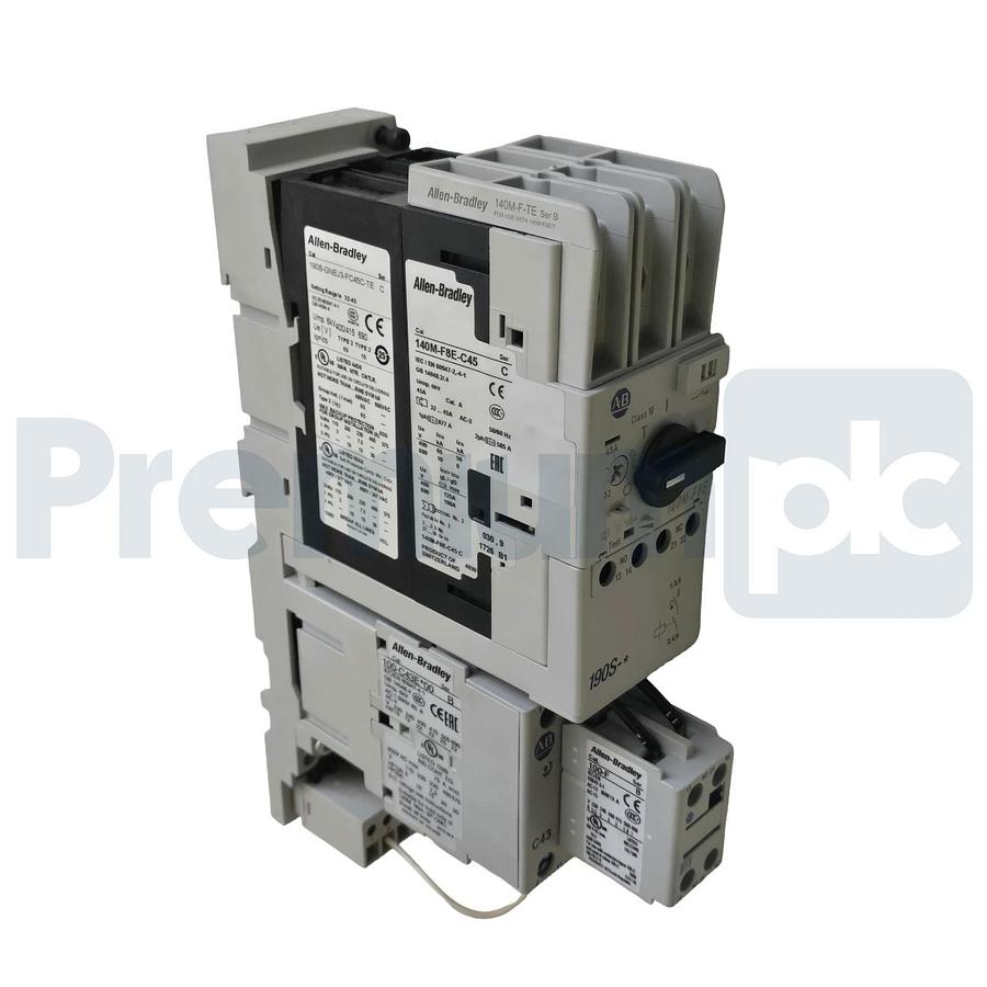 Allen-Bradley 190S-GNEJ3-FC45C-TE /C Compact Combo Starter 32-45A 24V Coil NSMP