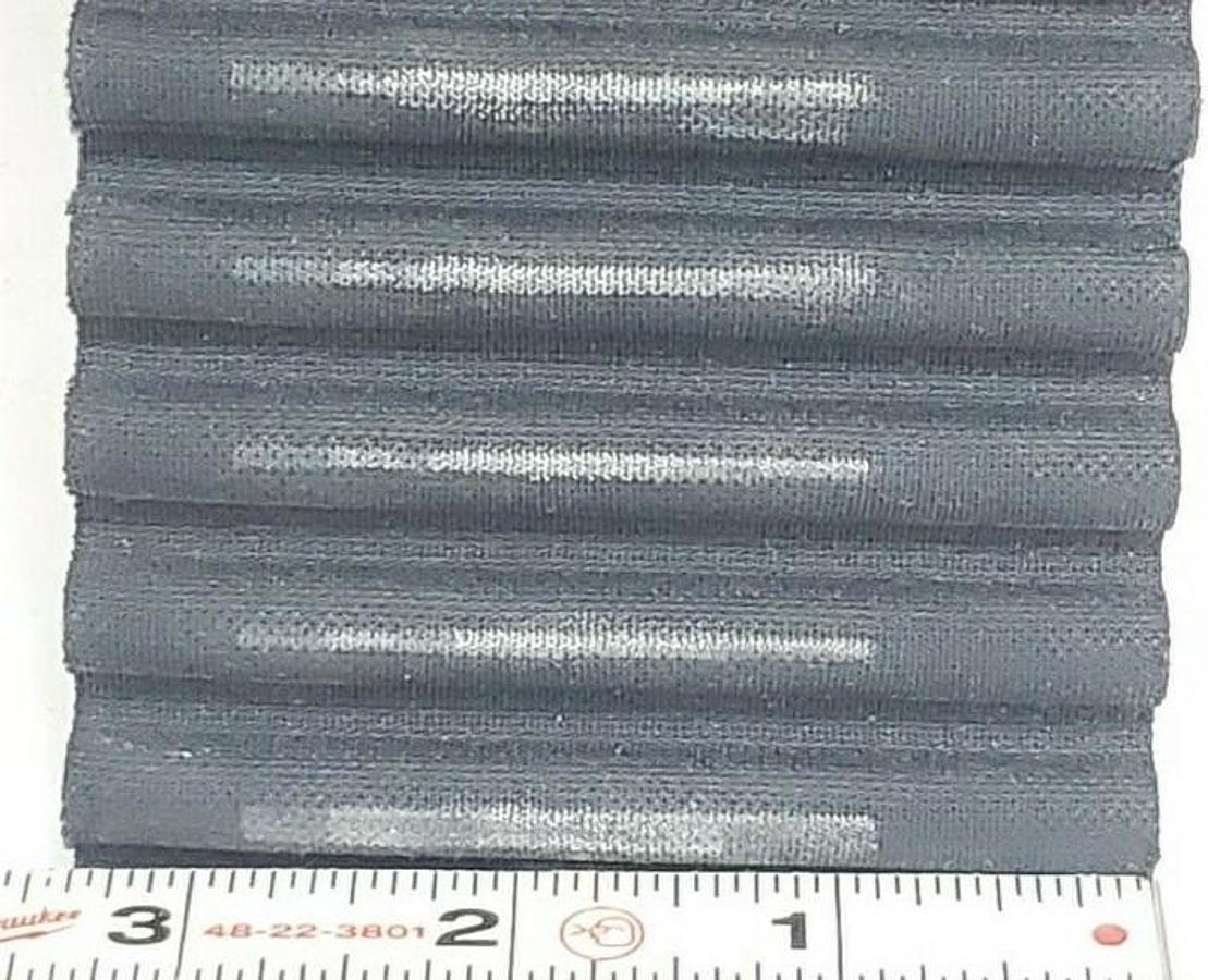 Used GATES MECTROL SPARKS BLACK NYLON BELT, 14MM PITCH X 3-3/8" WIDTH X 14FT LENGTH