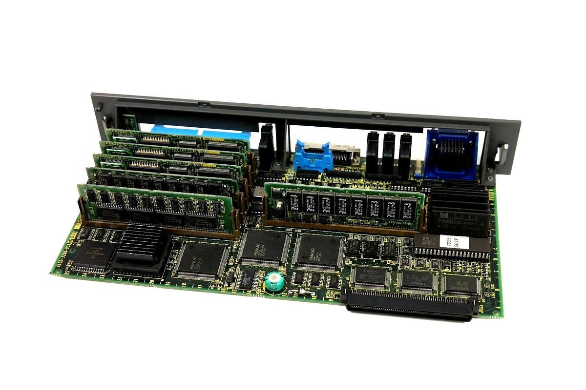 Used NEW FANUC A16B-3200-0040/07D PC BOARD MAIN CPU A16B-3200-0040 W/ SISTER BOARDS