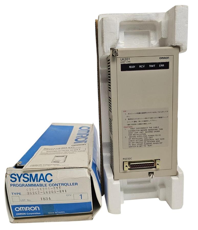 Used NIB OMRON 3G2C7-LK201-EV1 PROGRAMMABLE CONTROLLER C20-LK201-EV1 HOST LINK UNIT