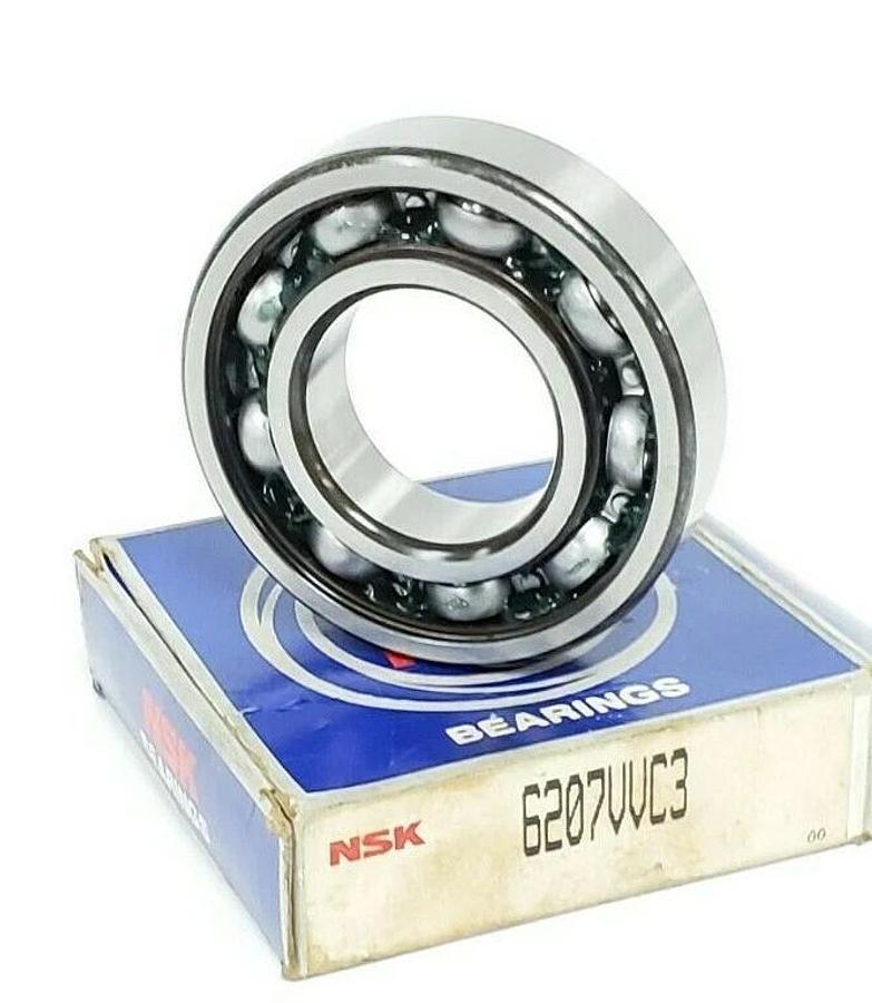 Used NIB NSK 6207VVC3 6200 SERIES SINGLE ROW DEEP GROOVE BALL BEARING