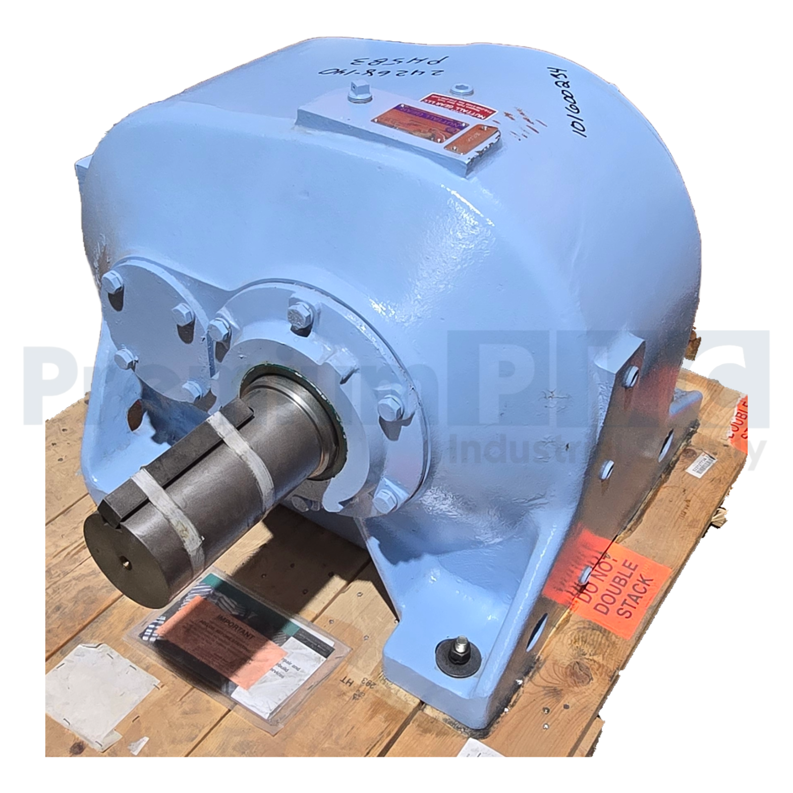 Used NUTTALL GEAR 20006188 10G73830 R88D TYPE R MODULINE IN-LINE SPEED REDUCER 30HP