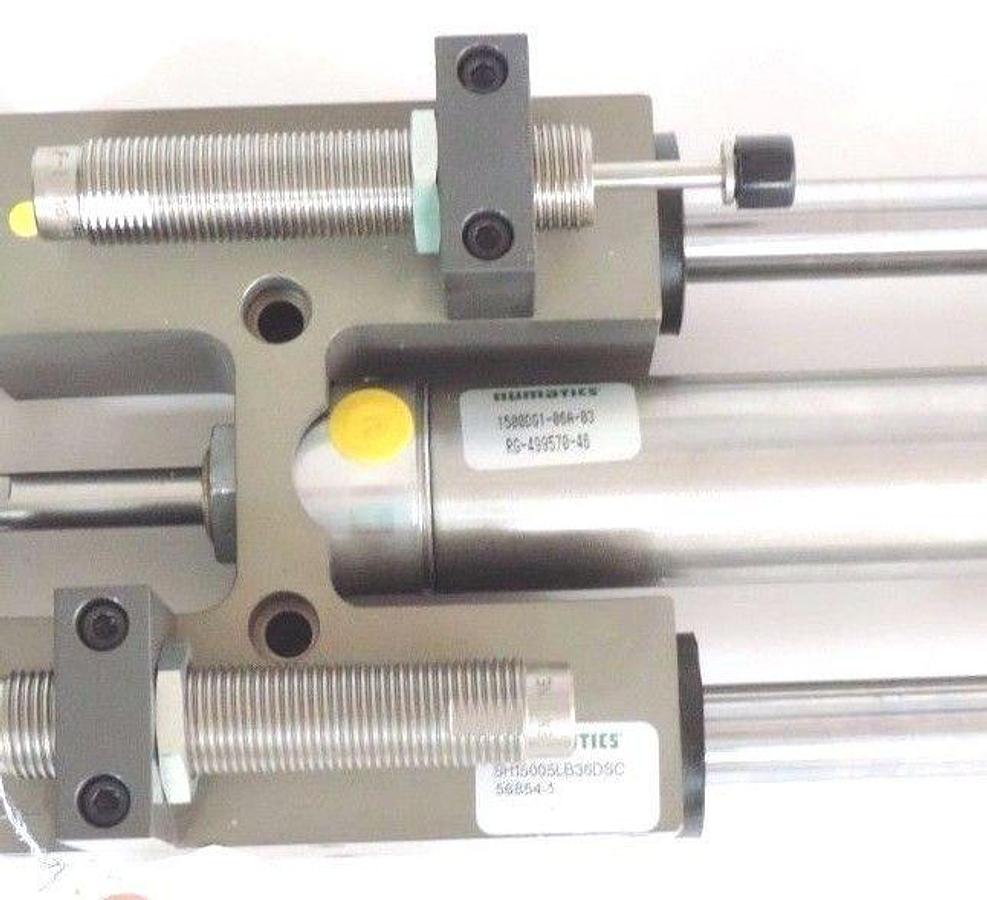 Used NEW NUMATICS SH15005LB36DSC LINEAR SLIDE SH SERIES W/ 1500DG1-06A-03 CYLINDER