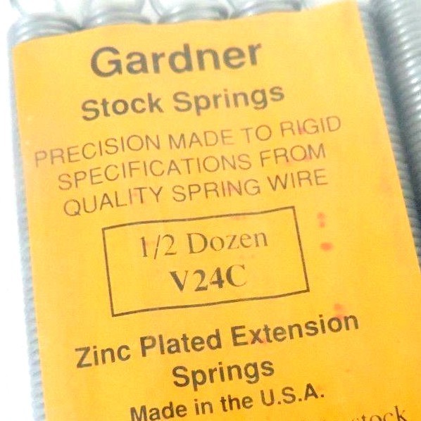 Used LOT OF 13 NEW GARDNER SPRING INC. V24C STOCK SPRINGS