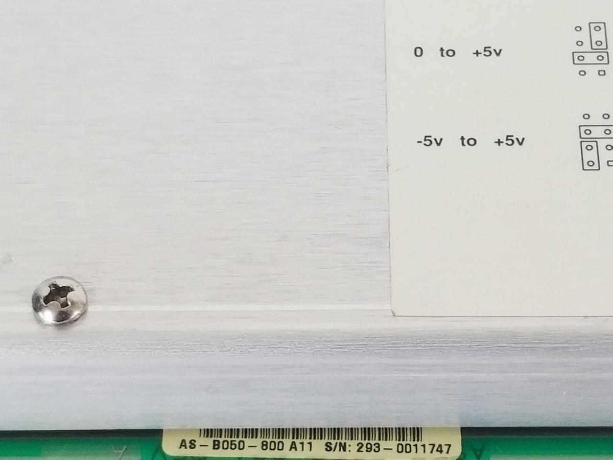 Used MODICON AS-B872-200 800 I/O ANALOG OUTVOLT 4CH, ASB872200, R/N: K