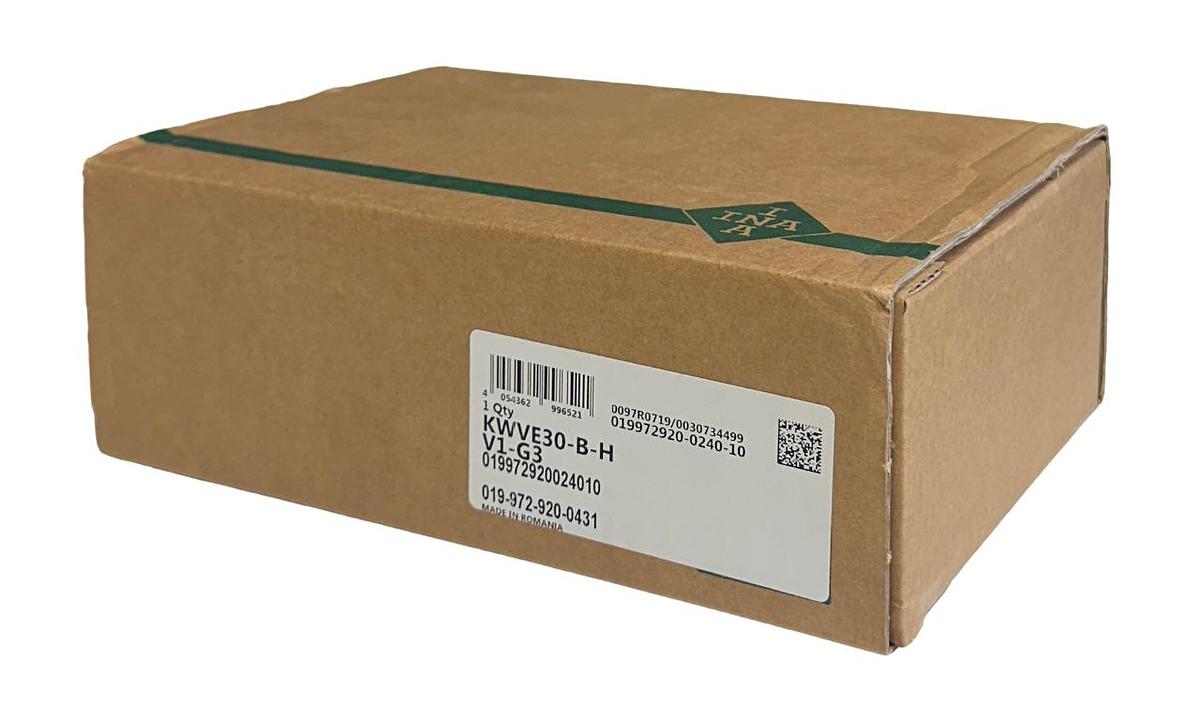 Used NEW INA KWVE30-B-H-V1-G3 / KWVE30BHV1G3 LINEAR BEARING CARRIAGE NSMP
