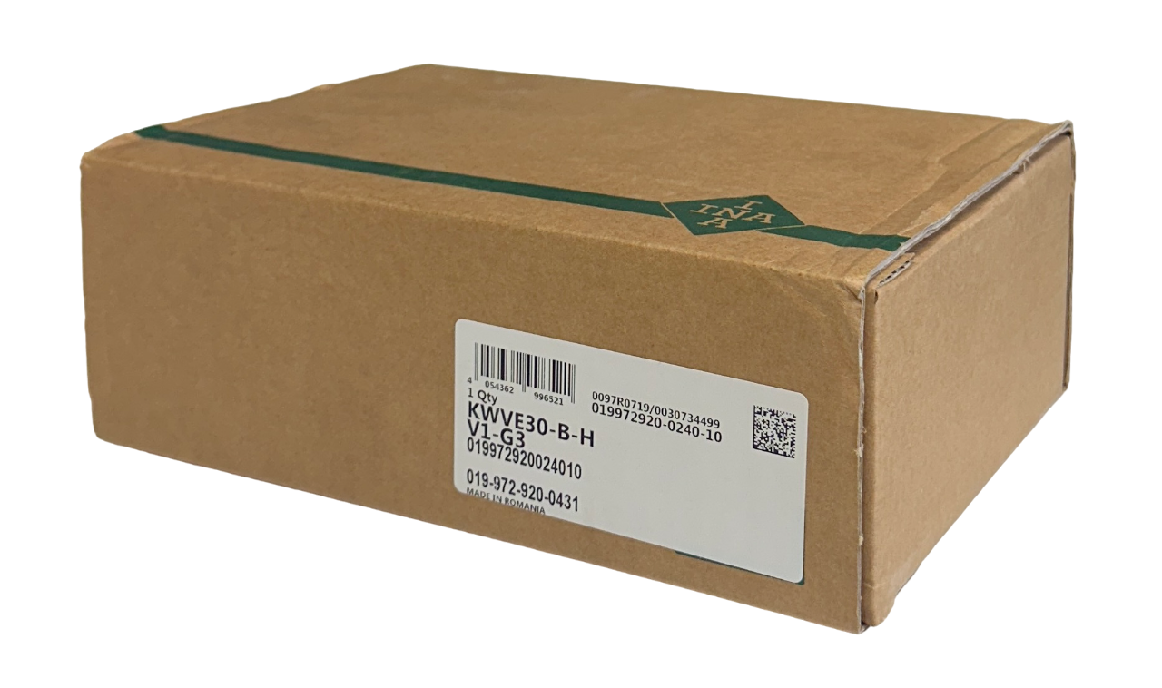 Used NEW INA KWVE30-B-H-V1-G3 / KWVE30BHV1G3 LINEAR BEARING CARRIAGE NSMP