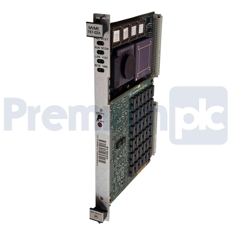 Used Motorola MVME167-002A | MVME167-02A VMEbus Single Board Computer 01-W3826B02
