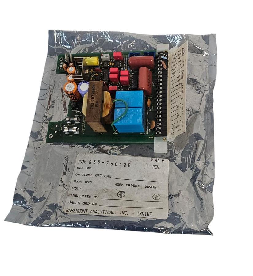 Used ROSEMOUNT 855-7760428 DISPLAY CONTROL BOARD 758834