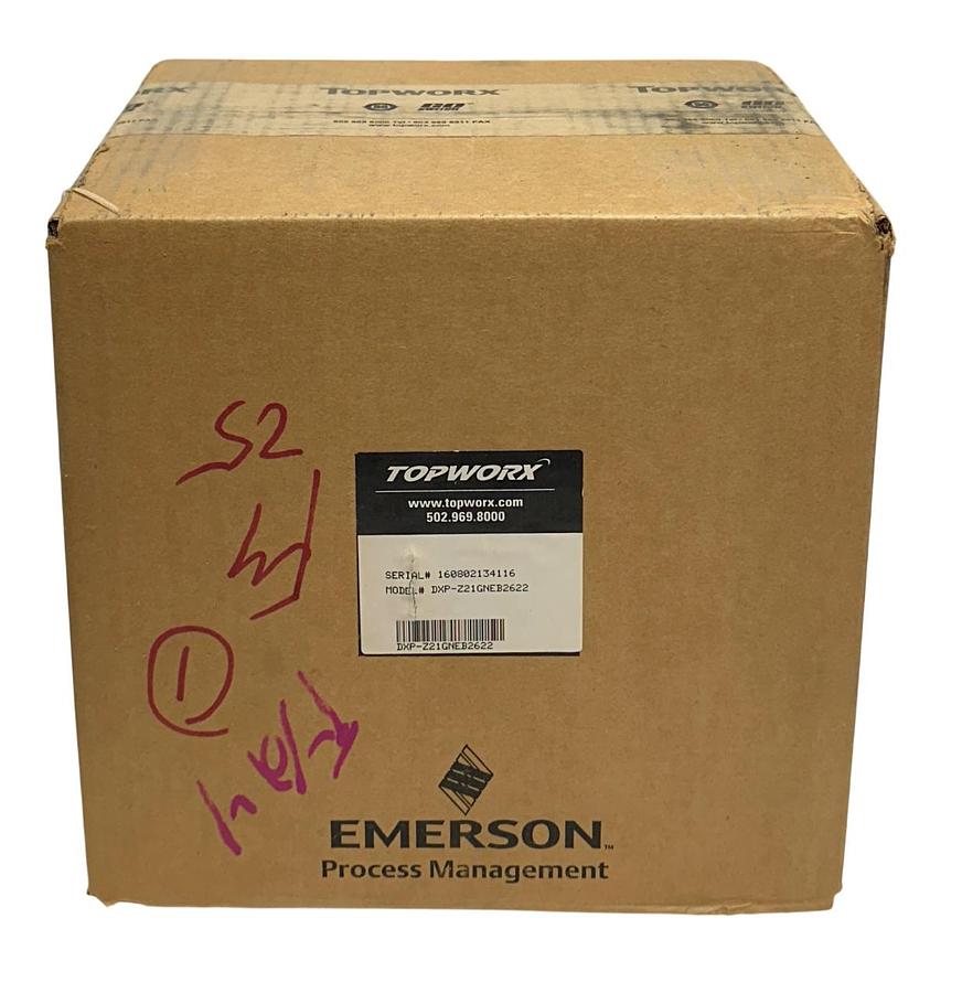 Used EMERSON TOPWORX DXP-Z21GNEB2622 DX-Series VALVETOP CONTROLLER DXP 24VDC NSMP