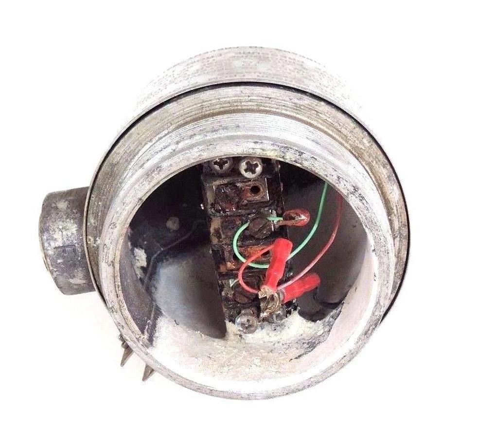 Used ROSEMOUNT UNILOC 1000844-0 CONDUCTIVITY SENSOR MODEL 141, 250/400PSIG, 10008440
