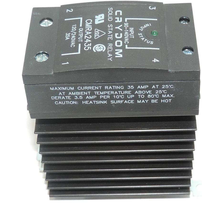 NIB CRYDOM CMRA2435 SOLID STATE RELAY 120/240VAC, 35A
