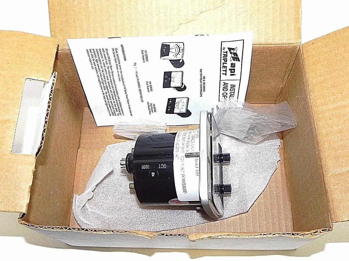 NIB LFE MODEL 195 ANALOG METER TRIPLETT V334LS-150% RANGE: 0-150 % V334LS150