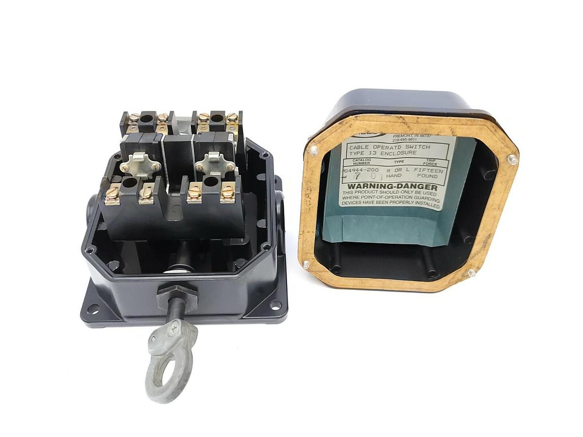 Used NEW REES 04944200 CABLE OPERATED SWITCH 15LB TRIP FORCE
