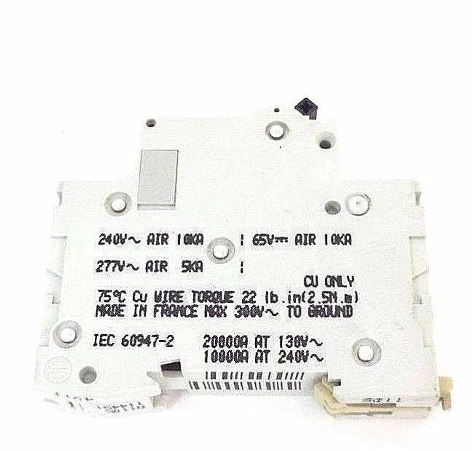 NIB SQUARE D MULTI 9 C60 MINIATURE SUPPLEMENTARY PROTECTOR MG 24431, 8A, 1POLE