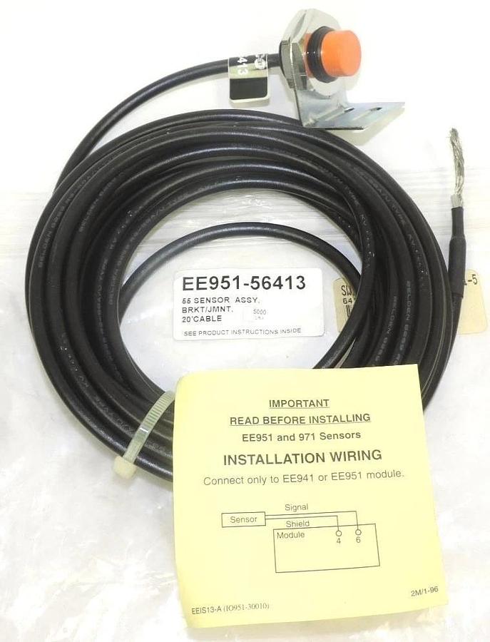 Used NEW NAMCO CONTROLS EE951-56413 55 SENSOR ASSEMBLY BRKT/JMNT 20' CABLE