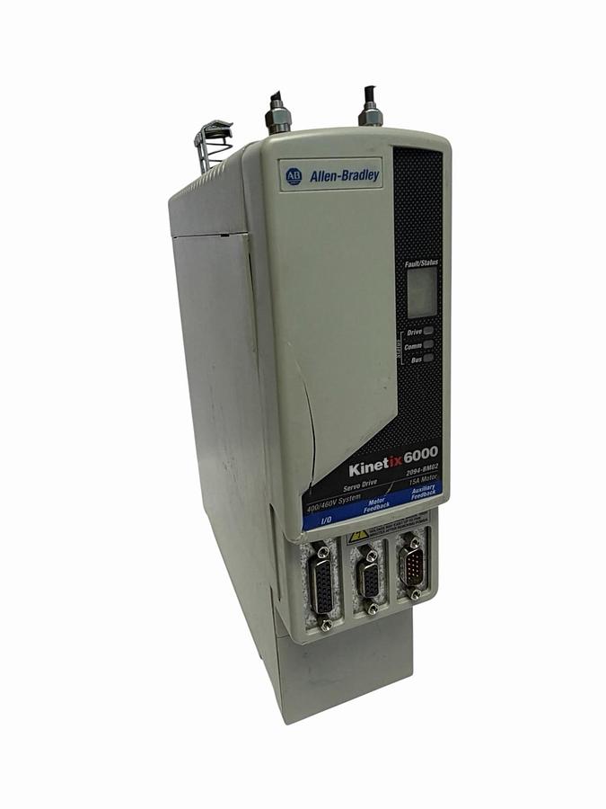 Used ALLEN BRADLEY 2094-BM02 AXIS MODULE SERIES A KINETIX 6000 SERVO DRIVE AMPLIFIER