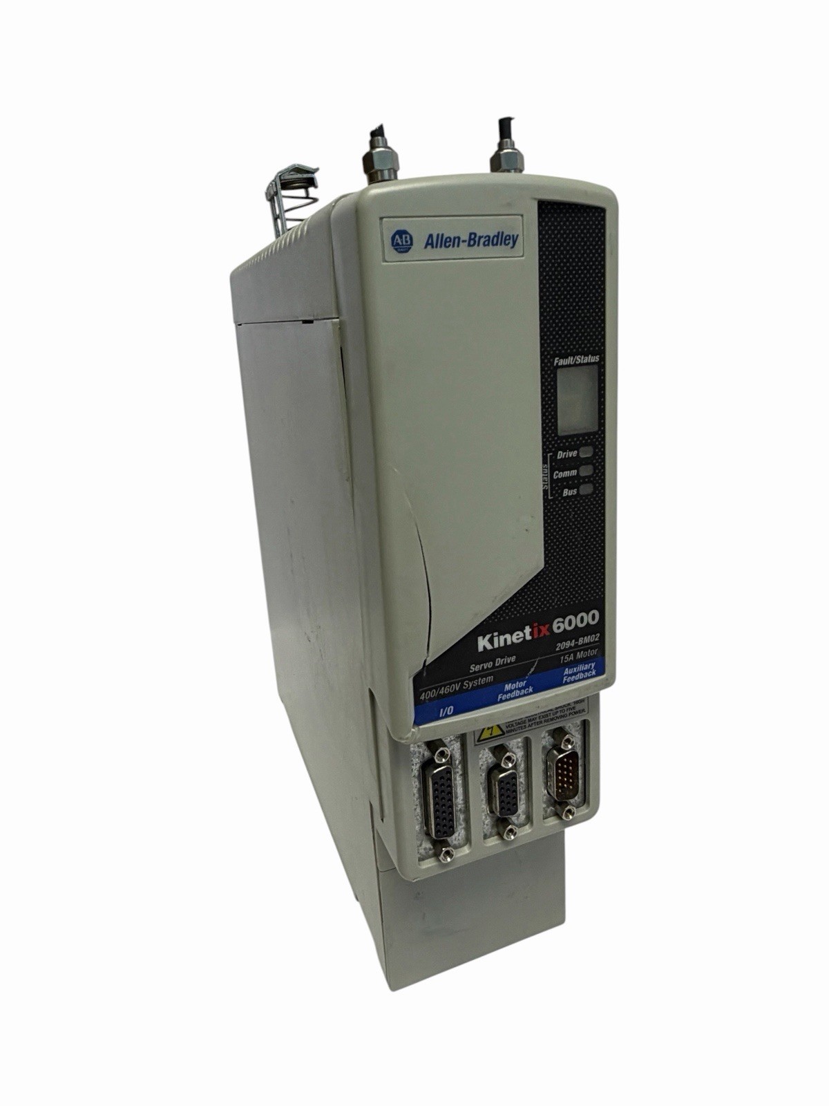 Used ALLEN BRADLEY 2094-BM02 AXIS MODULE SERIES A KINETIX 6000 SERVO DRIVE AMPLIFIER