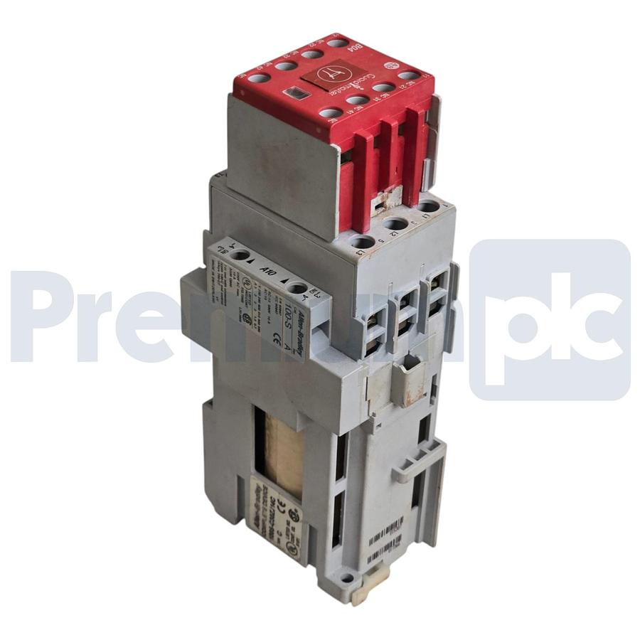 Used Allen-Bradley 100S-C30ZJ14C /C Guardmaster Safety Contactor 3-Pole 24VDC USPI