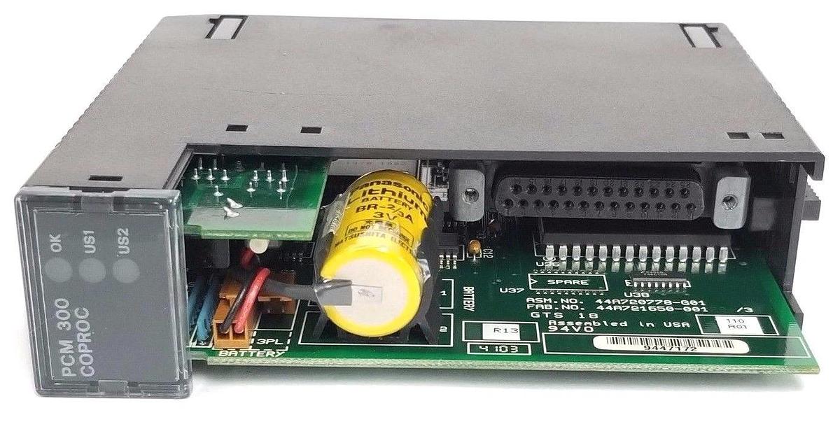 Used GE FANUC IC693PCM300P PROGRAMMABLE COPROCESSOR MODULE