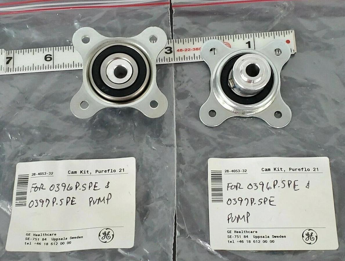Used LOT OF 2 NEW GE HEALTHCARE 28-4053-32 CAM KITS, PUREFLO 21