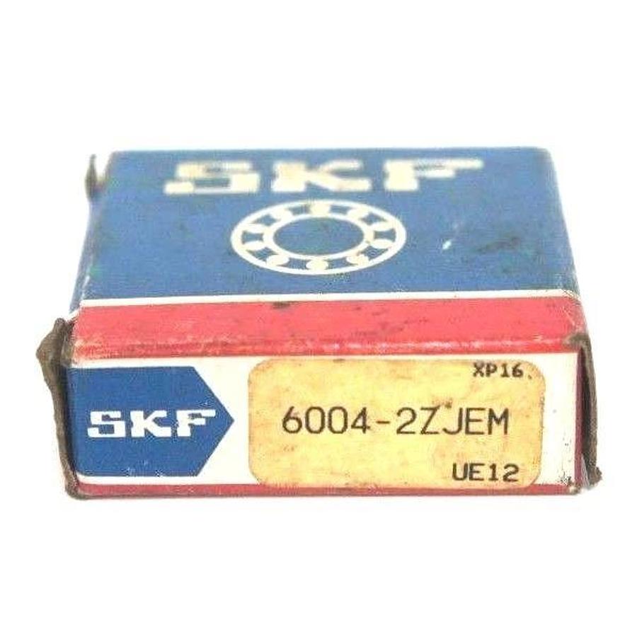 Used LOT OF 2 NIB SKF 6004-2ZJEM SINGLE ROW BALL BEARINGS 60042ZJEM