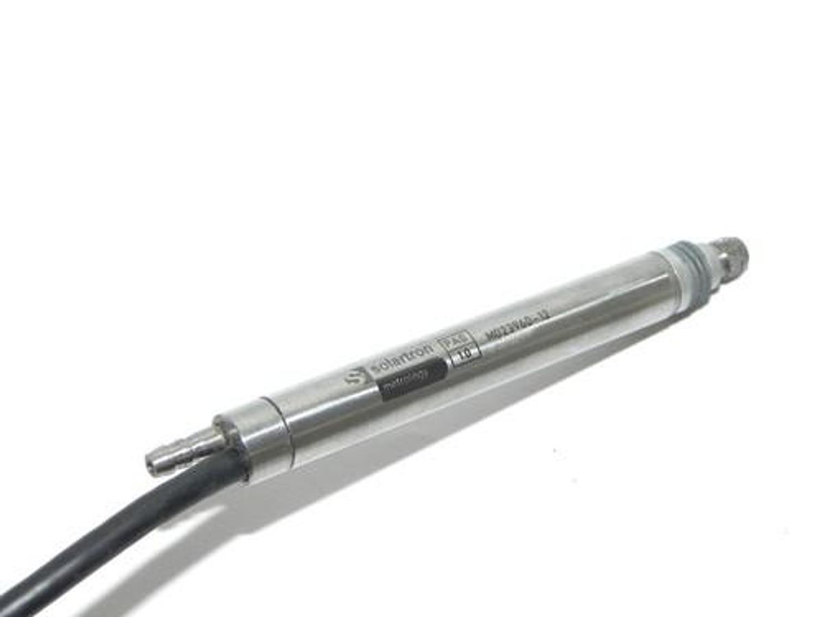Used SOLARTRON 920606 GAUGING TRANSDUCER PROBE PNEUMATIC M023960-12, TYPE PAG/1.0