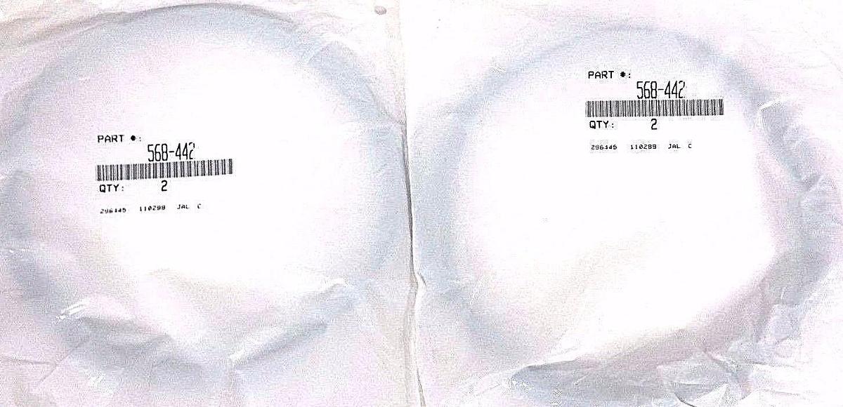 NIB PART#: 568-442 O-RING CIRCULAR 568442 - LOT OF 4