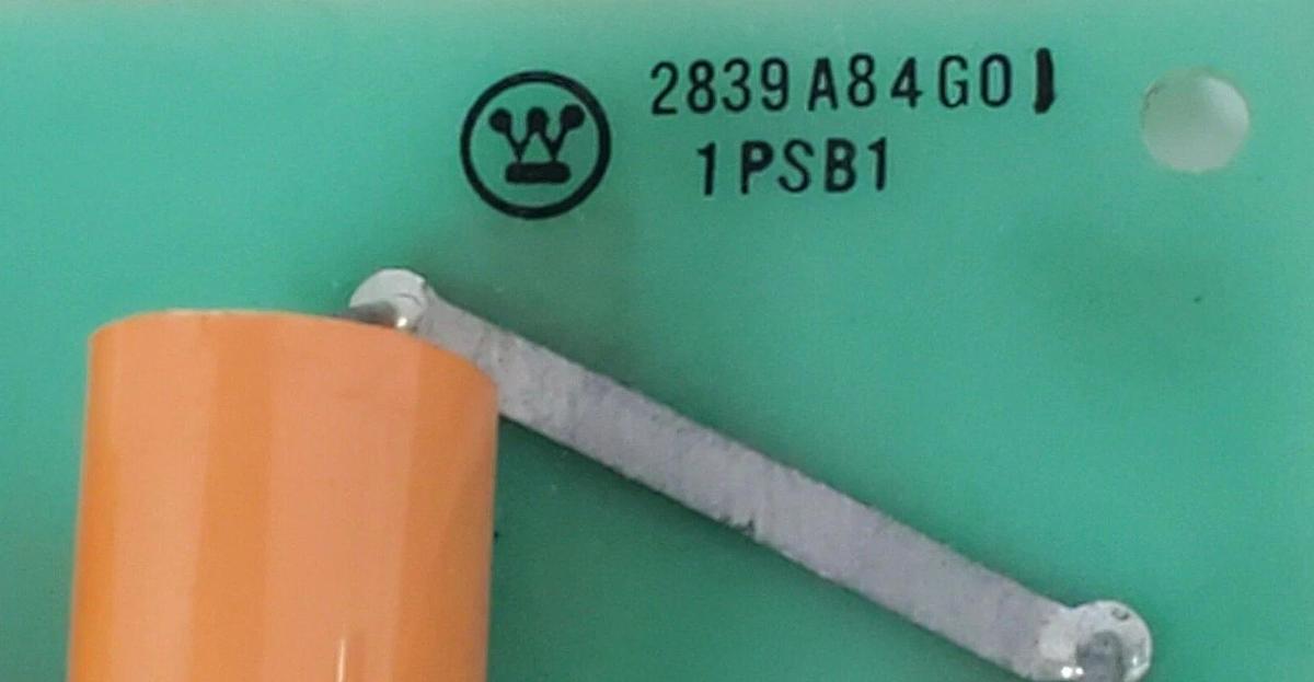 Used WESTINGHOUSE 2839A84G01 CIRCUIT BOARD 1PSB1