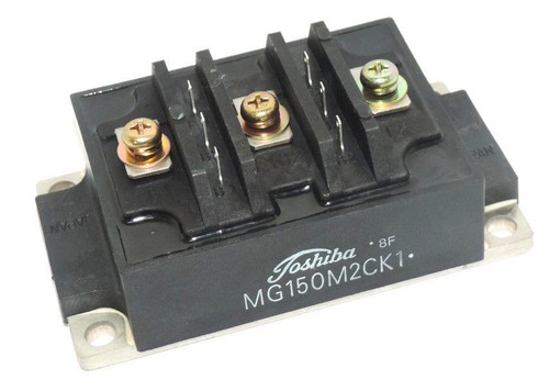 Used NEW TOSHIBA MG150M2CK1 TRANSISTOR MODULE 150AMP, 1000V, 3-SCREW, 6-PIN