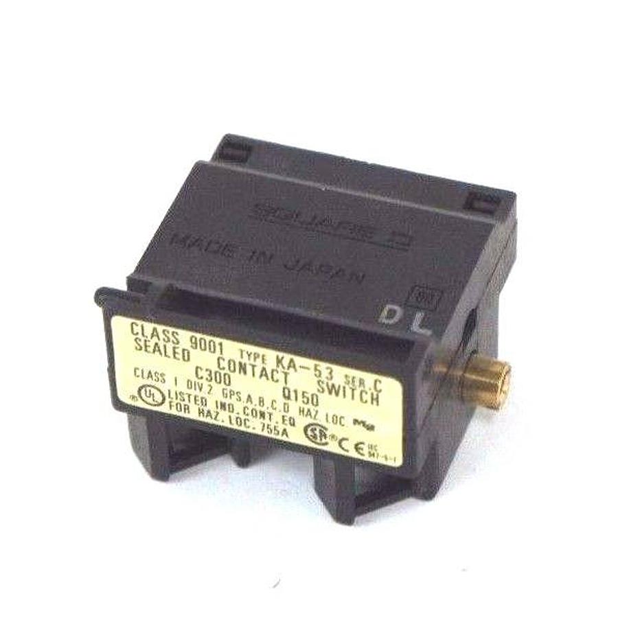 Used NIB SQUARE D 9001-KA53 POWER REED CONTACT BLOCK SER C, 9001KA53