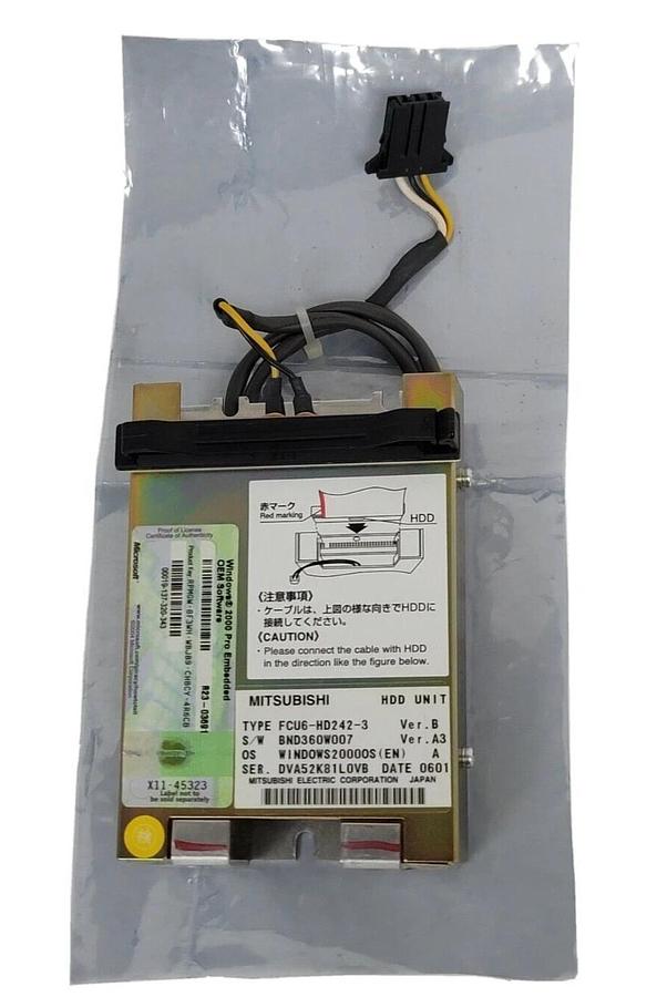 Used MITSUBISHI FCU6-HD242-3 HARD DRIVE HDD UNIT CNC
