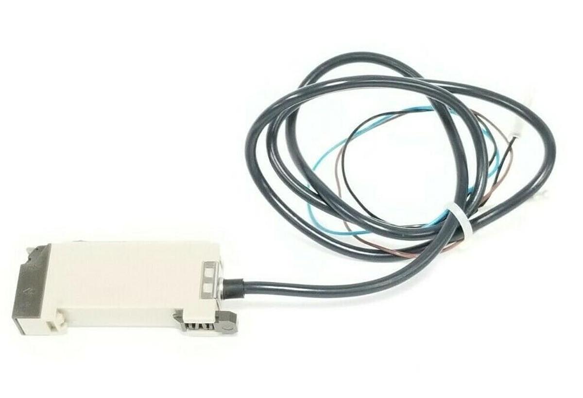 Used OMRON E3X-A11 PHOTOELECTRIC SWITCH E3XA11, 10 TO 30 VDC (NO COVER) 36'' LEAD