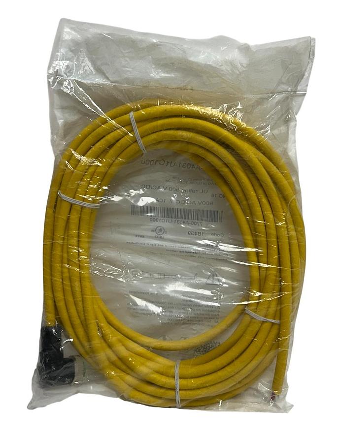 MURR ELEKTRONIK 7700-A4031-U1C1000 / 7700A4031U1C1000 MINI (7/8) 4P 10M 90D NSFS