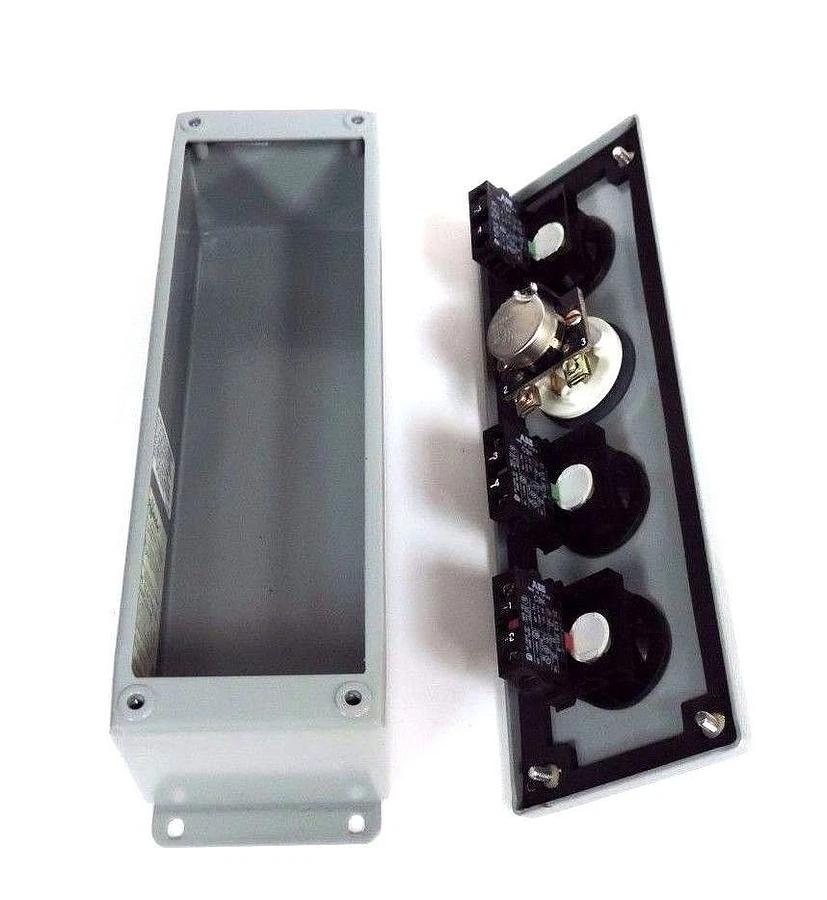 NEW HOFFMAN 24360-015 4 PORT PUSH BUTTON ENCLOSURE TYPE 5, E1, 24360015