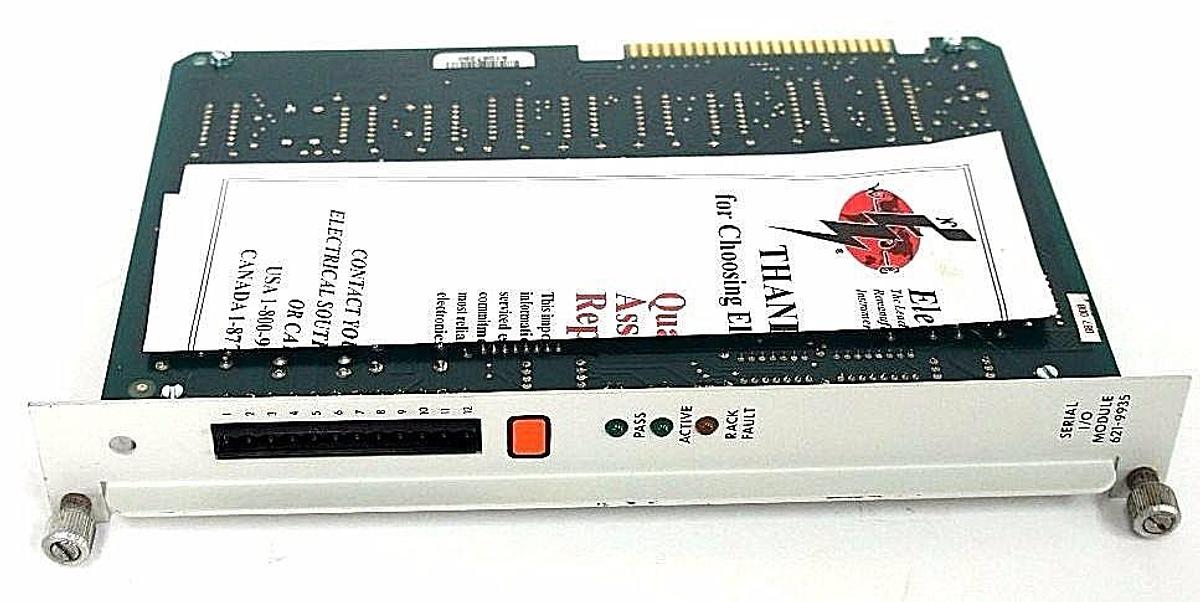 Refurbished REPAIRED HONEYWELL 621-9935 SERIAL I/O MODULE W/QUALITY ASSURANCE REPORT 6219935