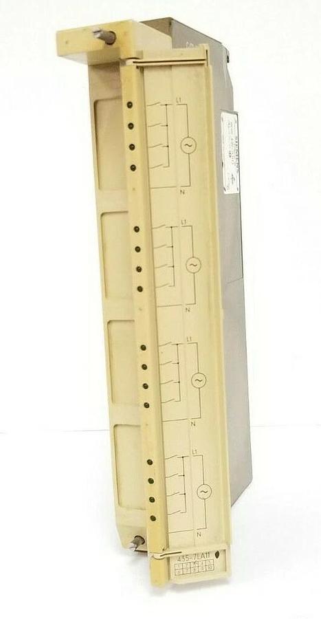 Used SIEMENS 6ES5 435-7LA11 SIMATIC S5 DIGITAL INPUT MODULE, 16X115VAC, 6ES54357LA11
