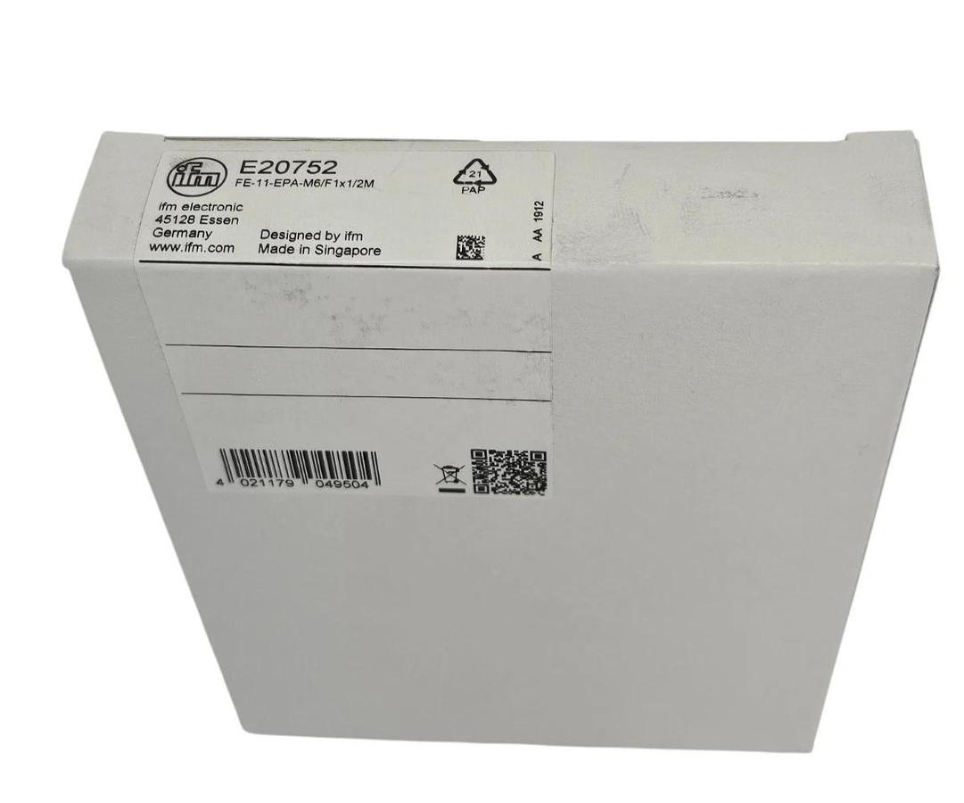 Used NIB IFM FE-11-EPA-M6/F1X1/2M FIBER OPTIC THROUGH BEAM SENSOR E20752