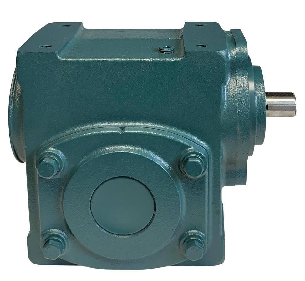 Used DODGE 23S30R TIGEAR-2 RIGHT-ANGLE WORM GEAR REDUCER 30:1 RATIO 1.42HP MAX NSMP